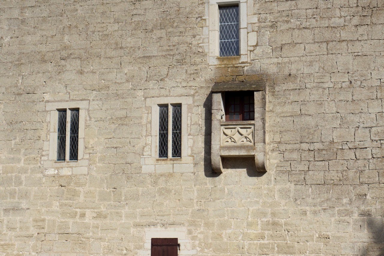 Some windows of Kuressaare castle.