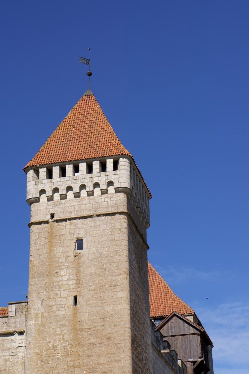 The watchtower of Kuressaare castle.